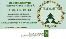 Ulkoiluhetki terveysmetsässä