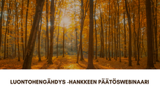Luontohengähdys-hankkeen päätöswebinaari