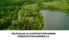 Matkailun ja luontohyvinvoinnin verkostotapaaminen 3.11.
